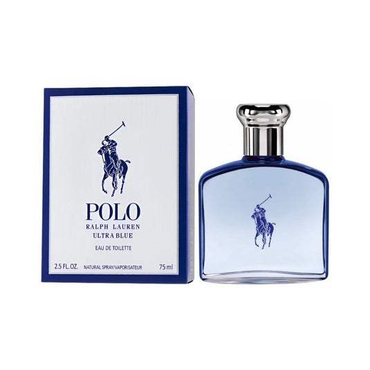 Polo Ultra Blue EDT by Ralph Lauren Men 2.5 Oz 75 ml