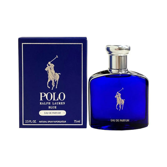 Polo Blue EDP Men by Ralph Lauren 2.5 Oz 75 ml