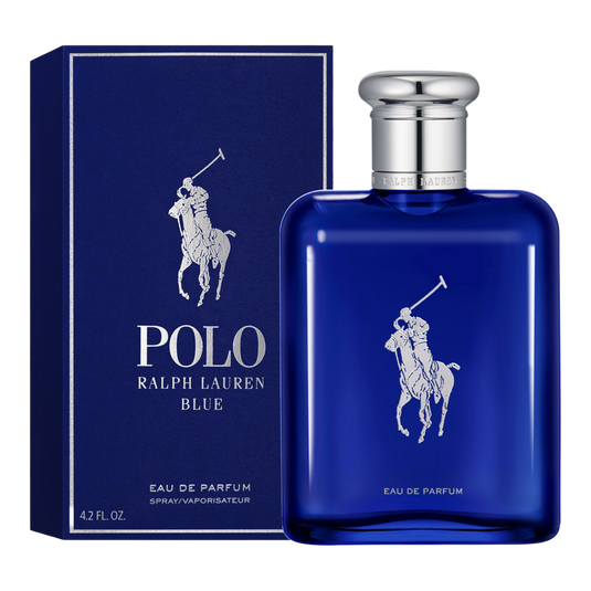 Polo Blue EDP Men by Ralph Lauren 4.2 Oz 125 ml