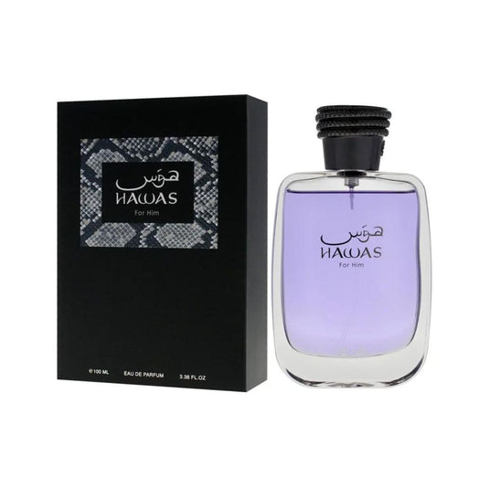 Rasasi Hawas for Men EDP 3.4 Oz 100 ml