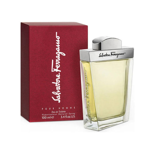 Salvatore Ferragamo EDT Men 3.4 Oz 100 ml - A timeless fragrance that embodies the essence of Italian elegance.