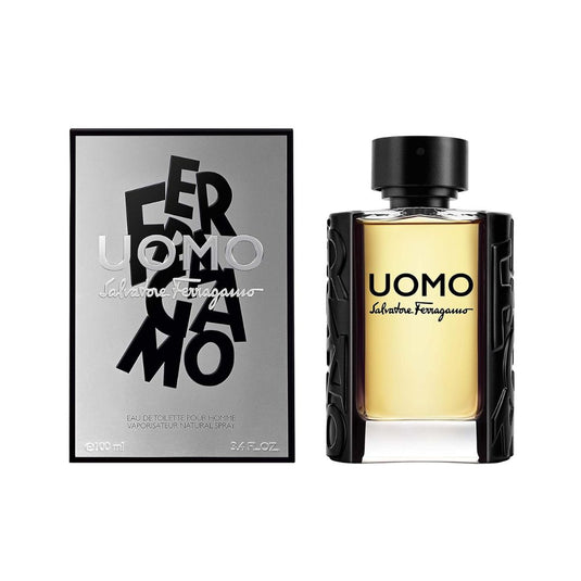 Salvatore Ferragamo Uomo EDT Men 3.4 Oz 100 ml - a modern, elegant, and masculine fragrance, suitable for all occasions