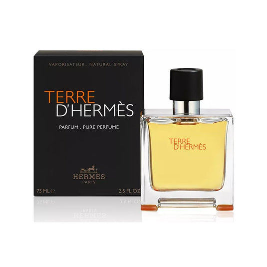 Terre d'Hermes Parfum Pure Perfume EDP Men 2.5 Oz 75 ml