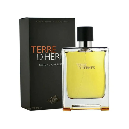 Terre d'Hermes Parfum Pure Perfume EDP Men 6.7 Oz 200 ml