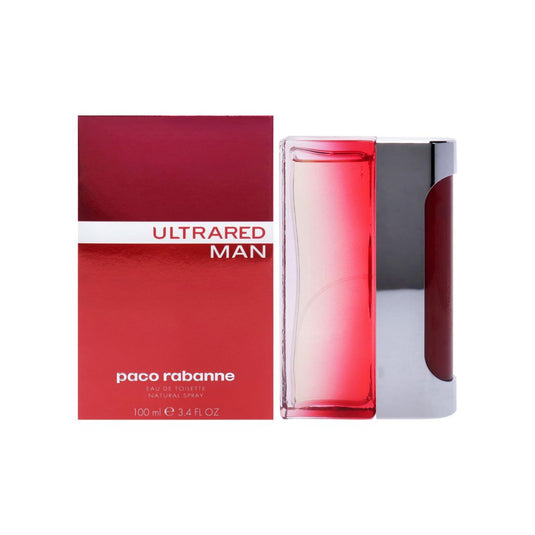 Ultrared Man by Paco Rabbane EDT Men 3.4 Oz 100 ml