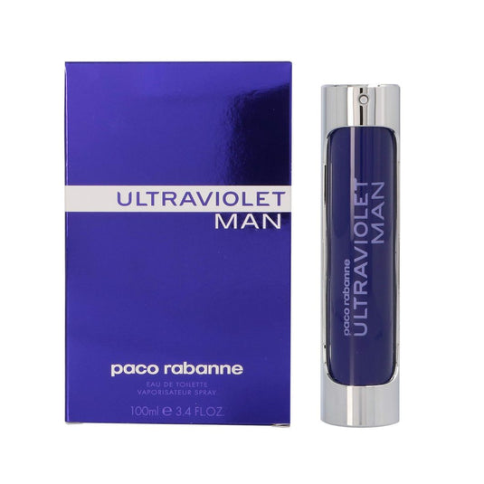 Ultraviolet by Paco Rabanne EDT Men 3.4 Oz 100 ml