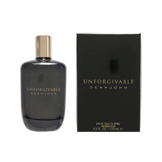 Unforgivable EDT by Sean John Men 4.2 Oz 125 ml - A fragrance that blends fresh, aromatic notes and woody base.