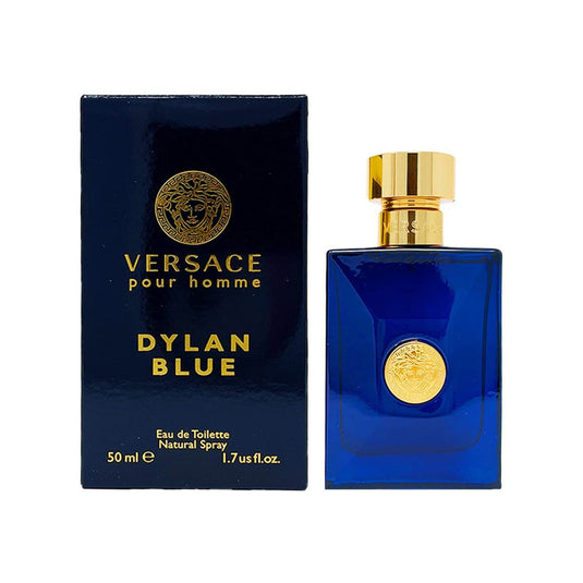 Versace Pour Homme Dylan Blue EDT Men 1.7 Oz 50 ml - a dynamic fragrance that features notes of bergamot, grapefruit, and patchouli