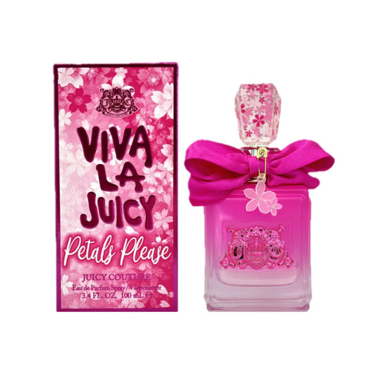 Viva La Juicy Petals Please EDP by Juicy Couture 3.4 Oz 100 ml